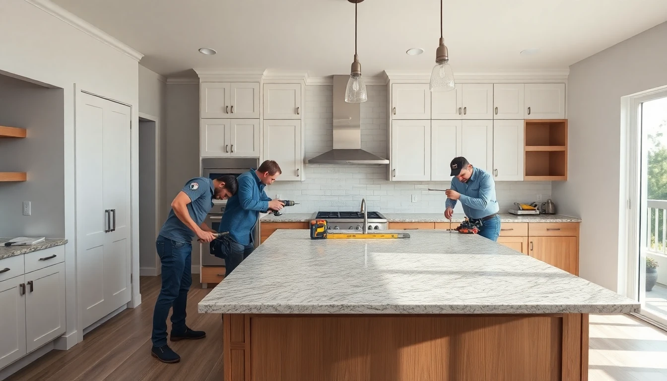 Custom Kitchen Islands